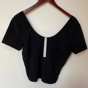Lululemon Align Tee Black Size 8 Excellent Condition
